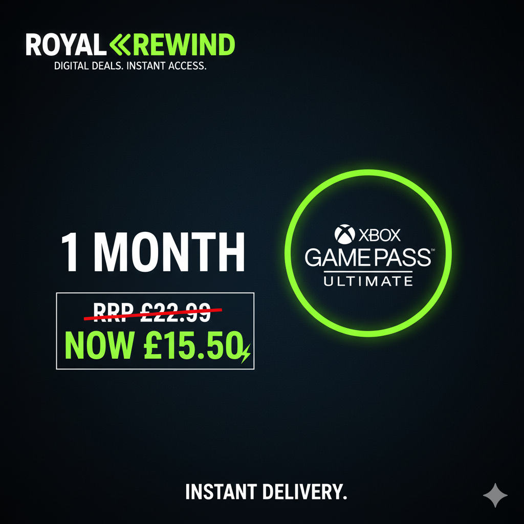 Xbox Game Pass Ultimate – 1 Month (Instant Delivery)