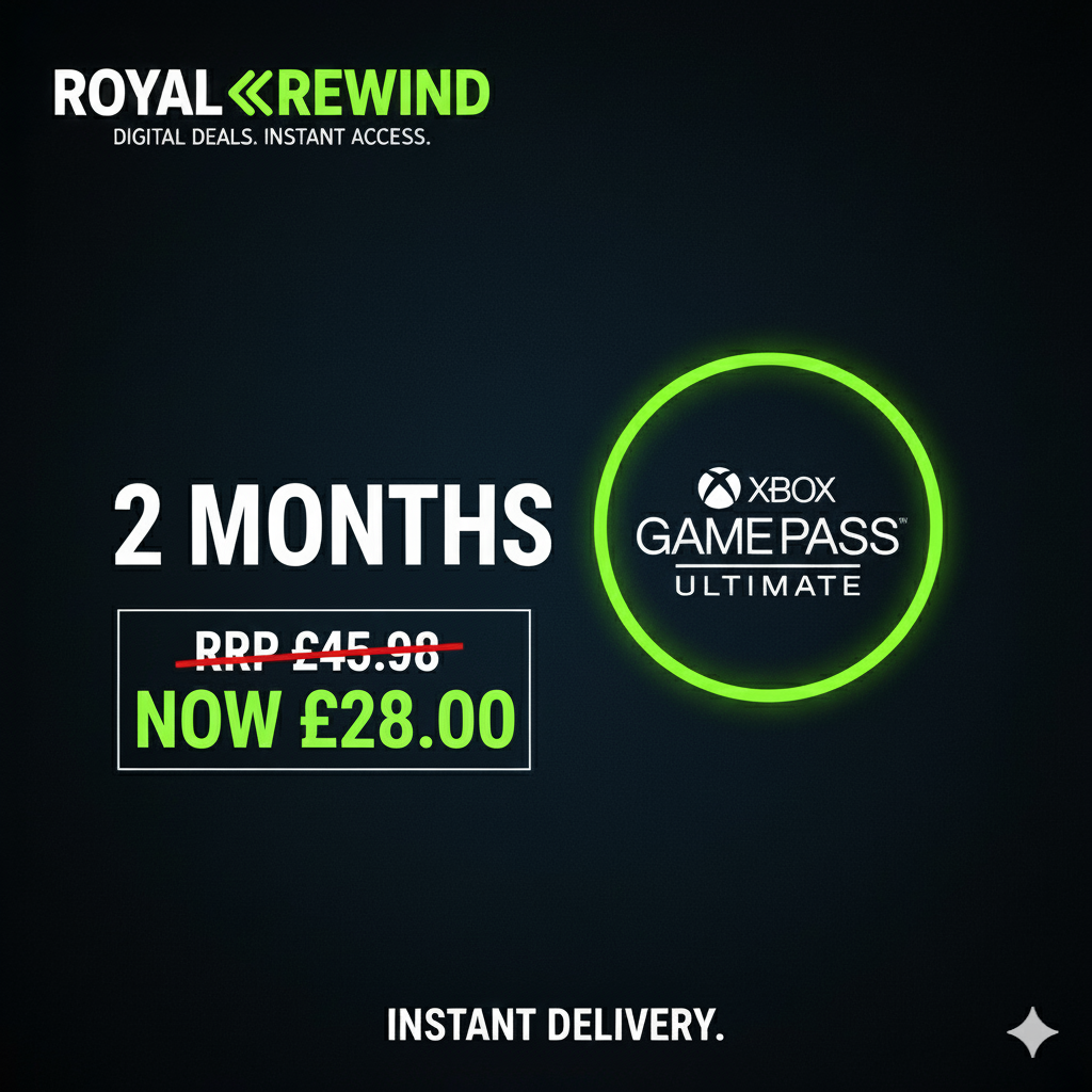 Xbox Game Pass Ultimate – 2 Months (Instant Delivery)
